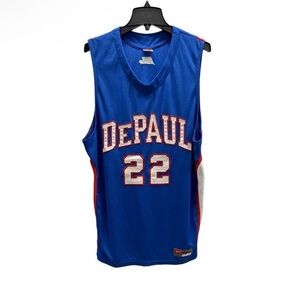 DePaul Blue Jersey with Number 22